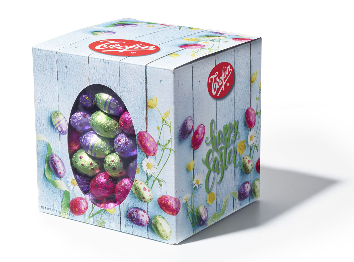 Oeufs de Pâques box assortiment (200p) 2kg