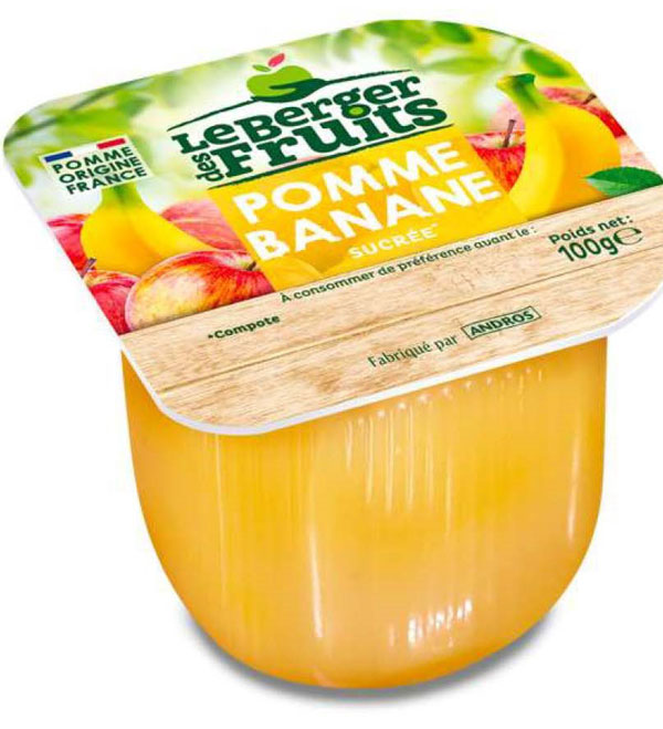 Appel-banaan compote 100gx72