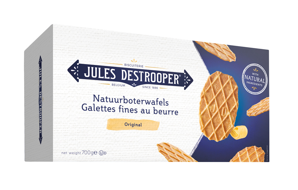 Natuurboterwafels 700g