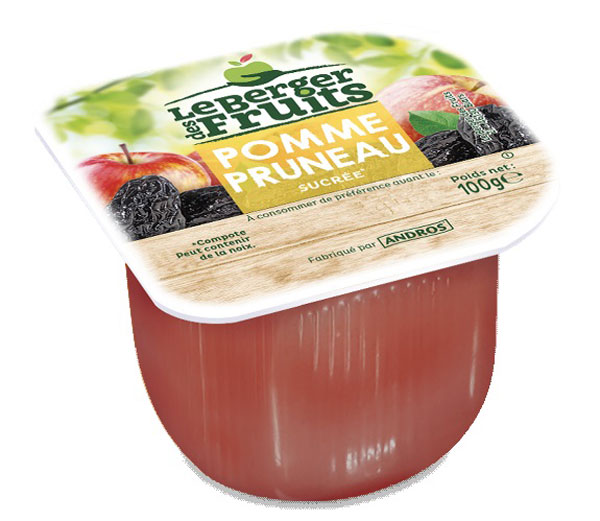 Compote pomme-prumeau 100gx72