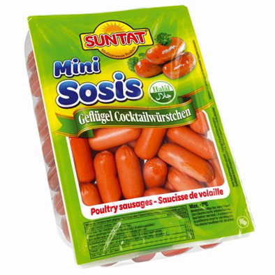 Gevogelteworstjes mini 400g
