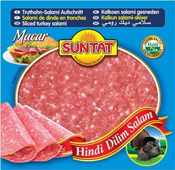 Kalkoensalami met rundsvlees 150g