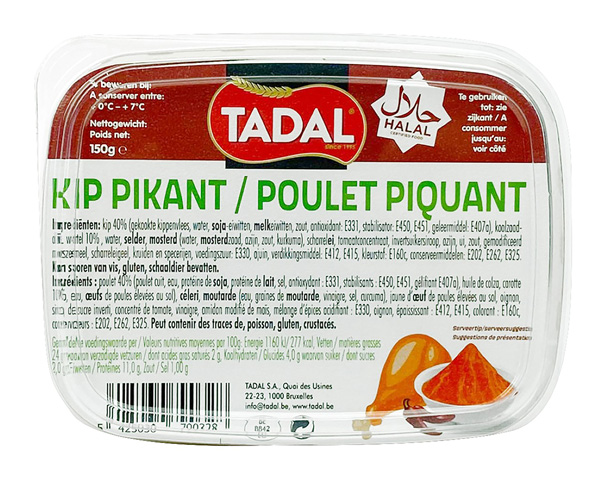 Pikante kipsalade 150g