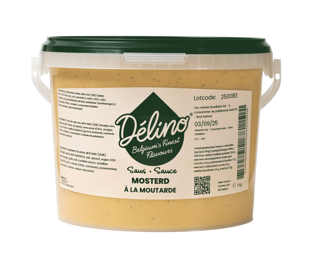 Mosterdsaus (warm) 3kg