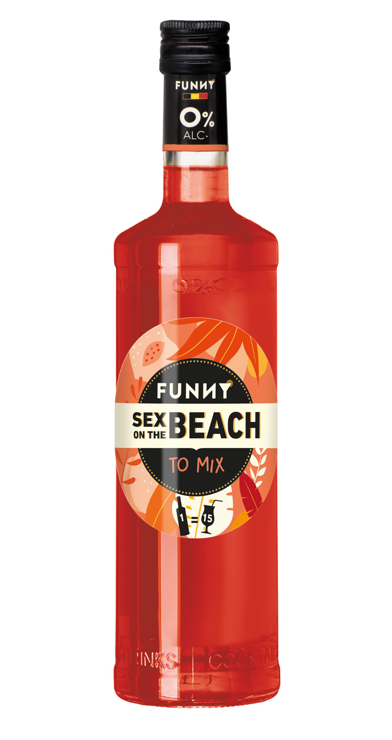 Funny Sex on the beach alcoholvrij 70cl