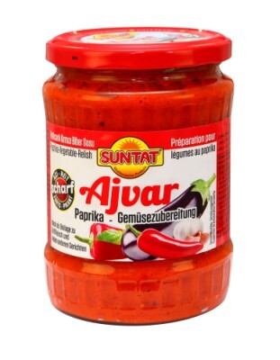 Ajvar groentenbereiding met paprika pikant 535g