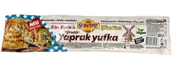 Bladerdeeg Yaprak yufka 400g