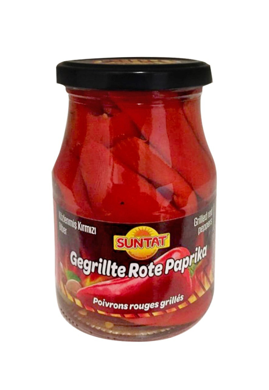 Rode paprika gegrild 350g