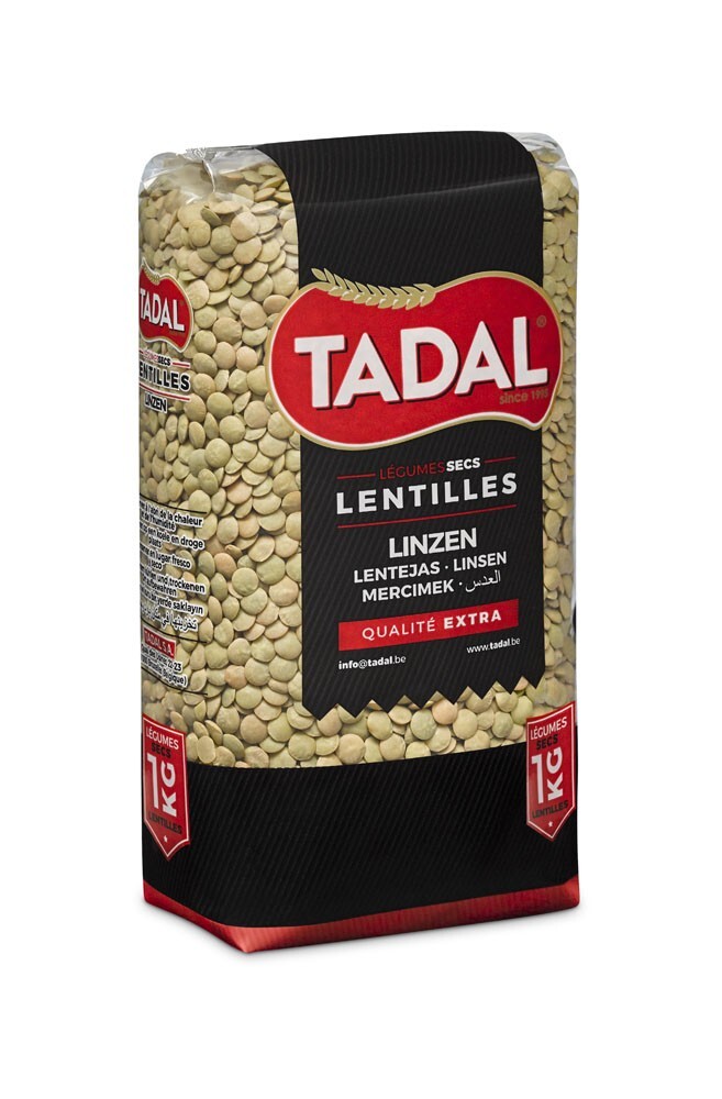 Groene linzen 6mm 1kg