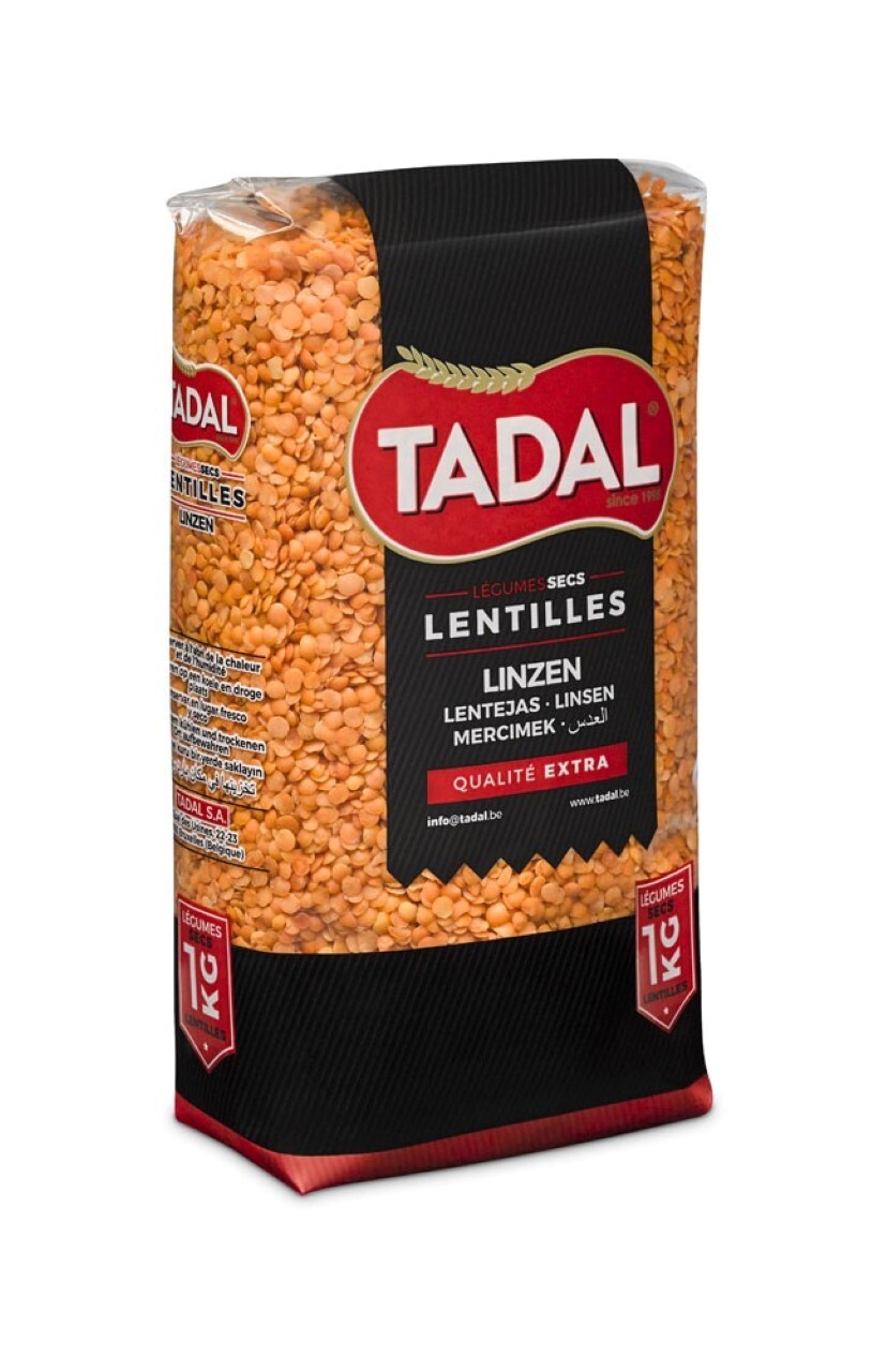 Rode linzen gespleten 1kg