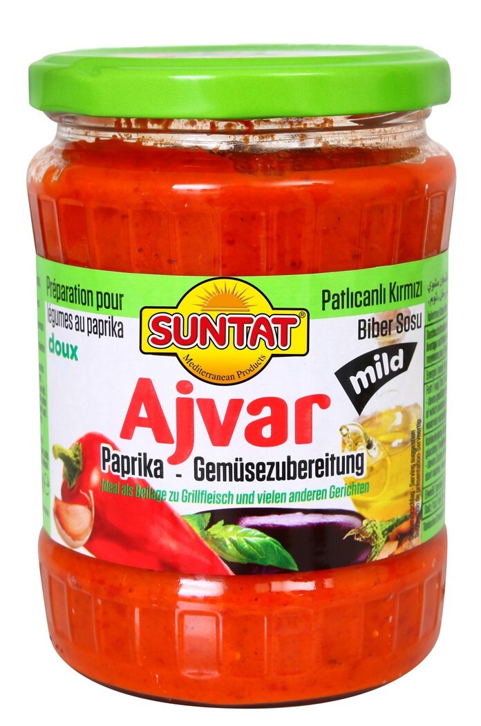 Ajvar groentenbereiding met paprika mild 535g