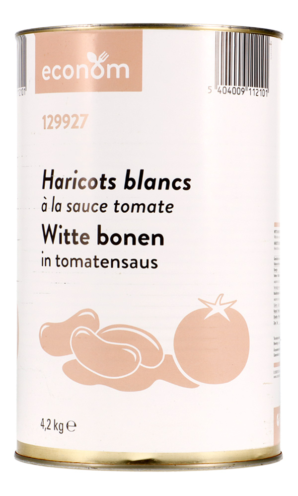 Witte bonen in tomatensaus 4,2kg