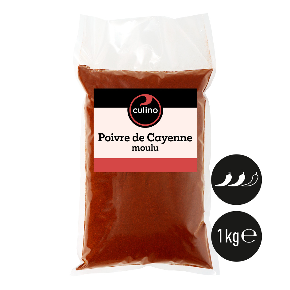 Poivre de Cayenne moulu 1kg