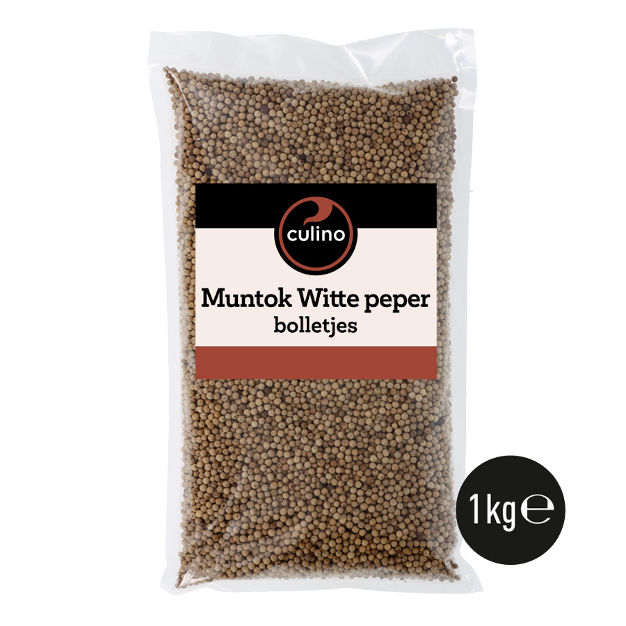 Muntok witte peperbolletjes 1kg