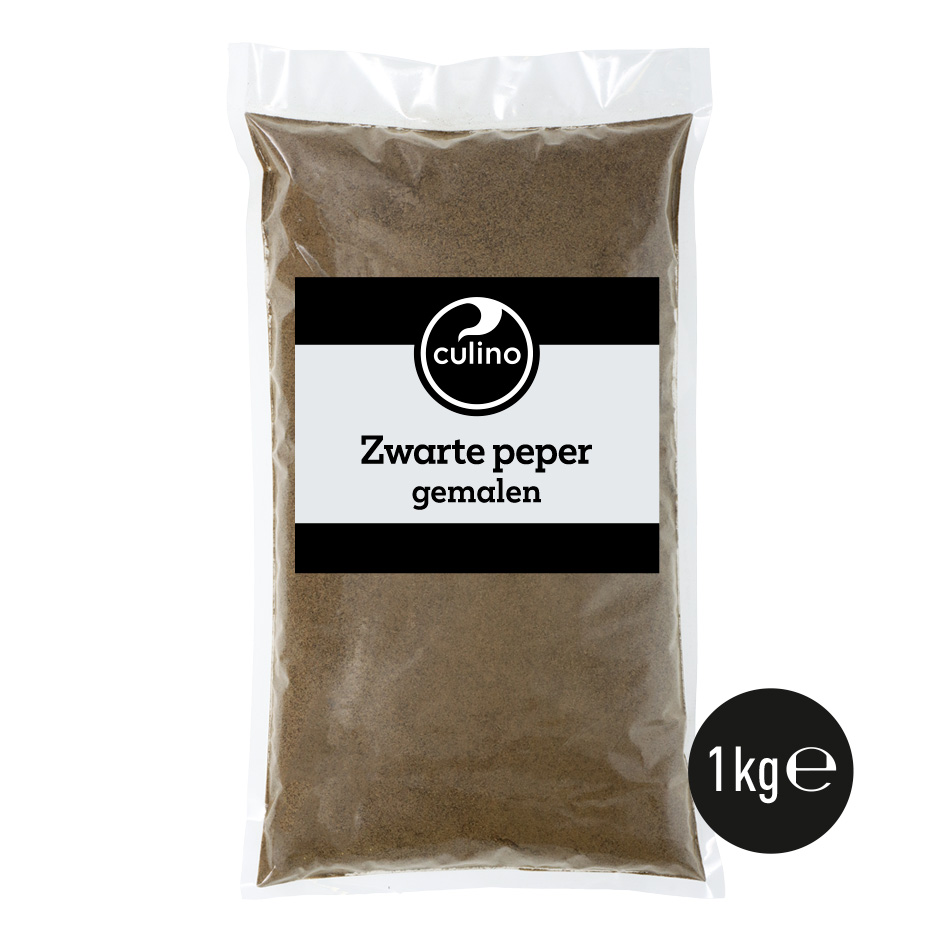 Zwarte peper gemalen 1kg