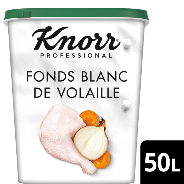 Fond blanc de volaille poudre (50L) 750g