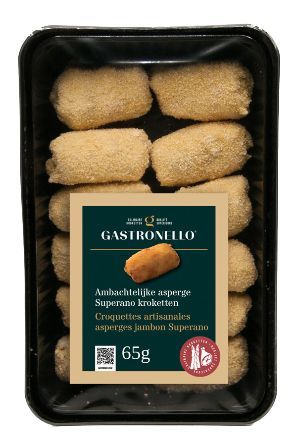 Ambachtelijke asperge-Superano kroketten 65gx12
