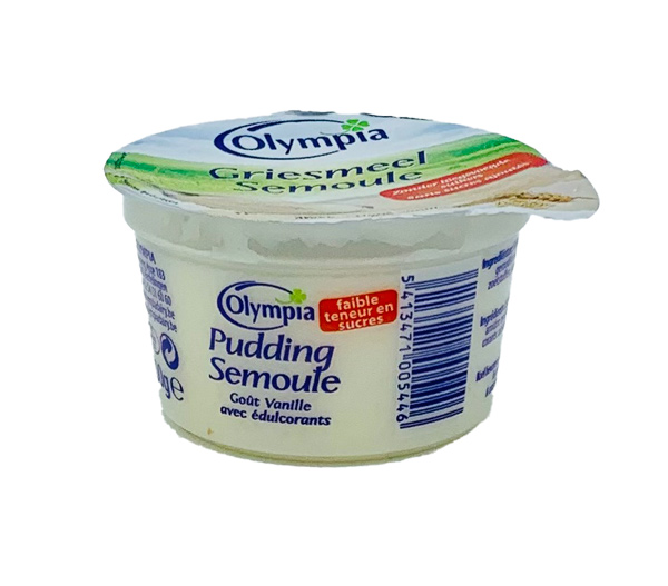 Griesmeelpudding vanillesmaak zoetstof 100g