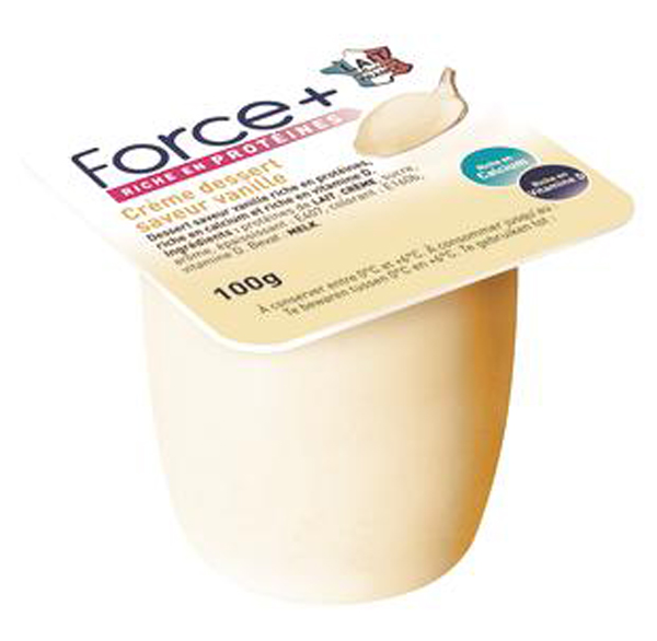 Crèmedessert vanille proteïnerijk 100gx4