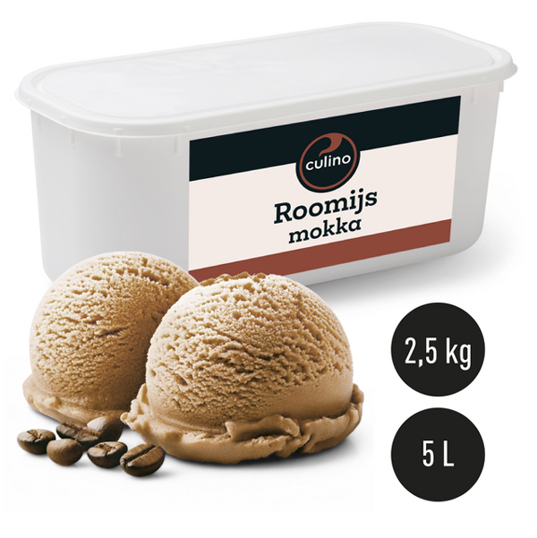 Roomijs mokka 5L