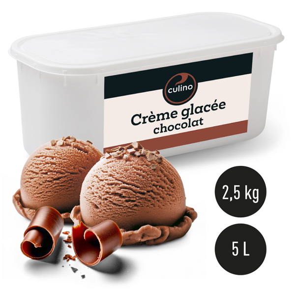 Crème glacée chocolat 5L