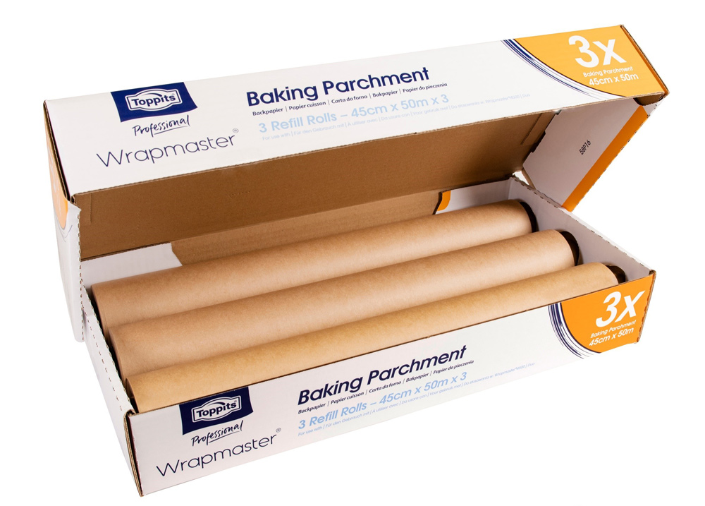 Papier cuisson wrapmaster recharge 45cm 50m 3p