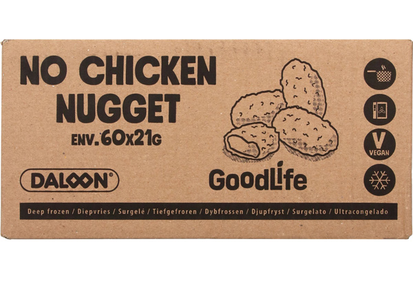No chicken nuggets vegan 21gx60