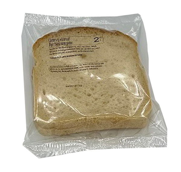 Wit brood glutenvrij 2 sneden 28st