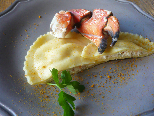 Ravioli met King crab 36gx30