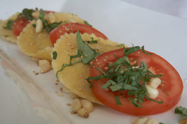 Ravioli geitenkaas met gedroogde tomaten 36gx30