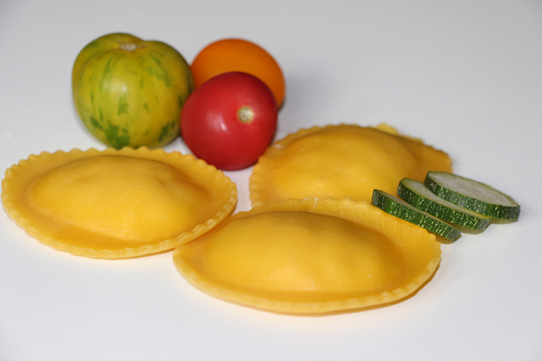 Ravioli veggie met zonnige groenten 36gx30