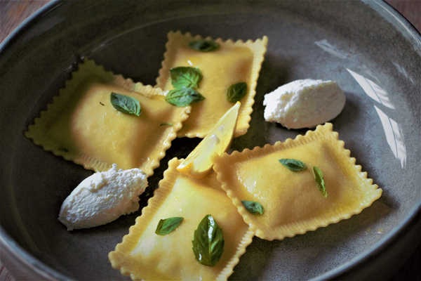 Ravioli ricotta en spinazie 36gx30