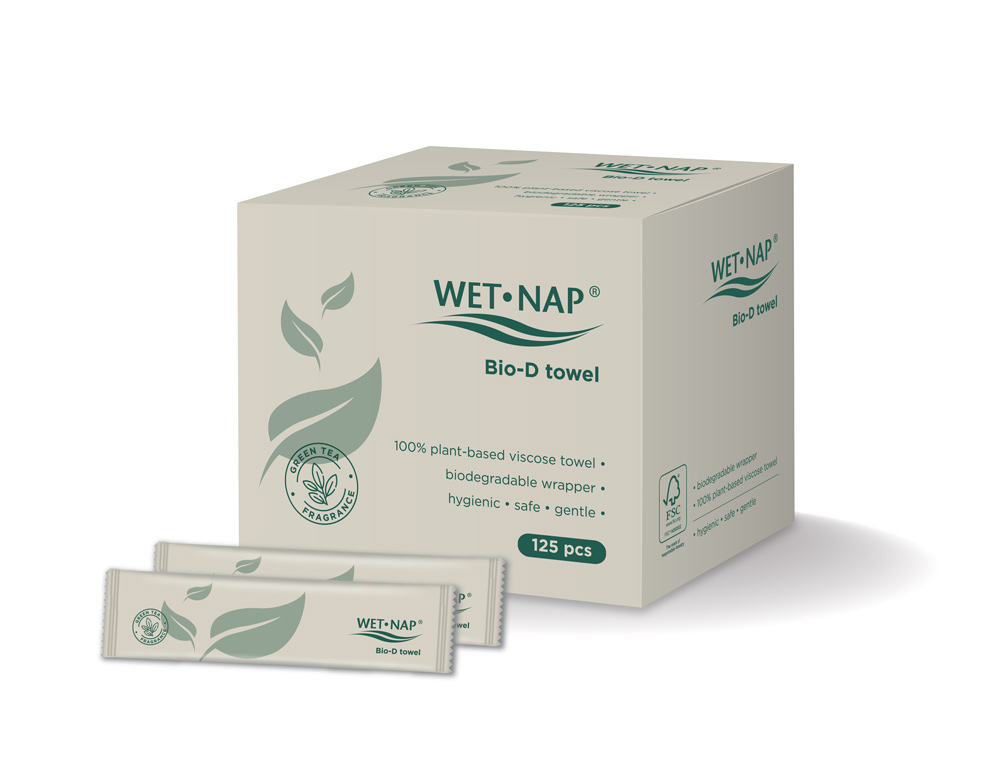 Verfrissingsdoekjes Bio-D 125st