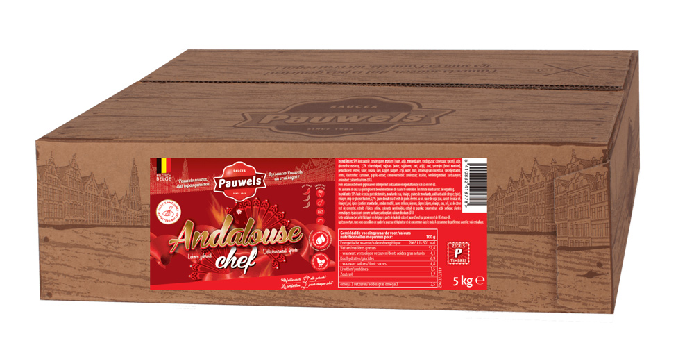 Sauce andalouse chef 5kg