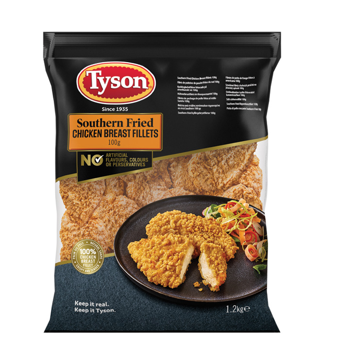 Filet de poulet frites 100g 12p 1,2kg