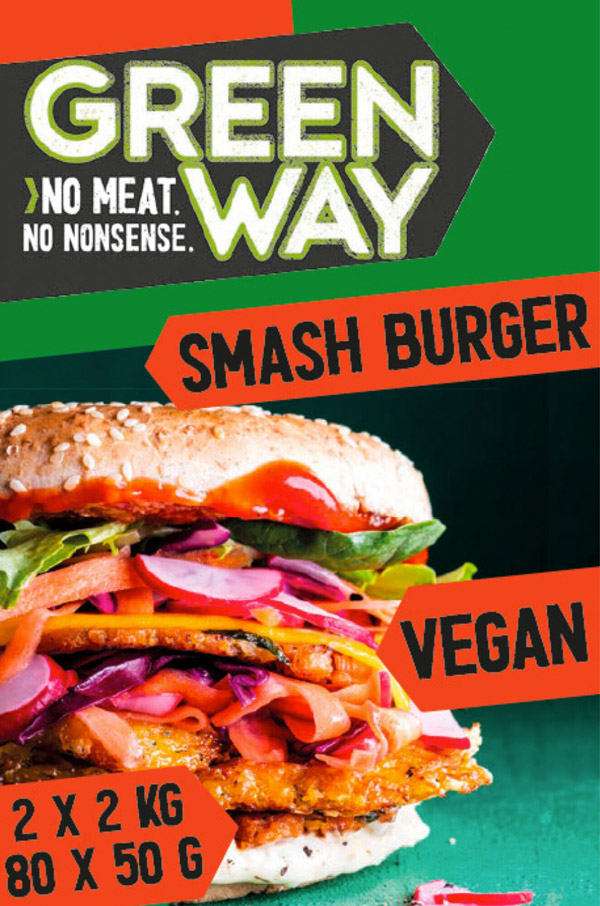 Smash burger vegan 50gx80