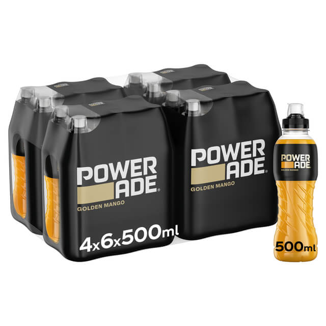 Powerade golden mango 50cl