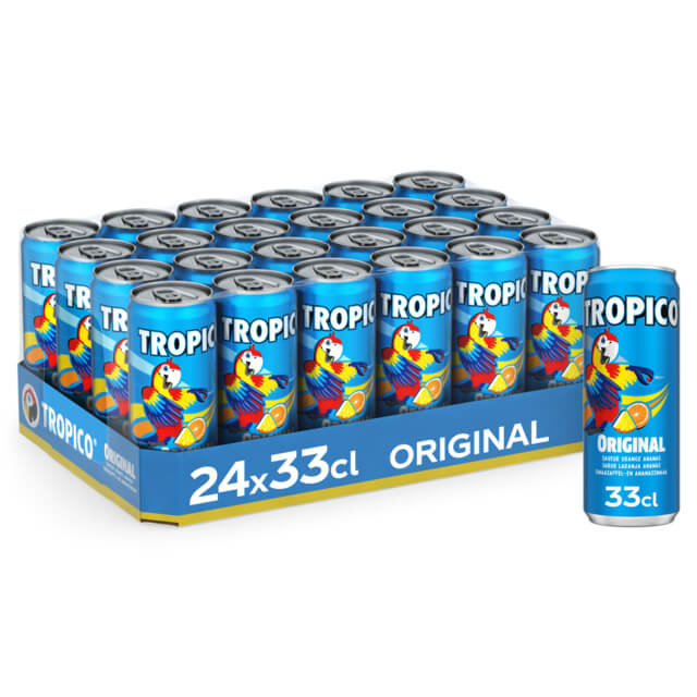 Tropico l'original sinaasappel-ananas 33cl