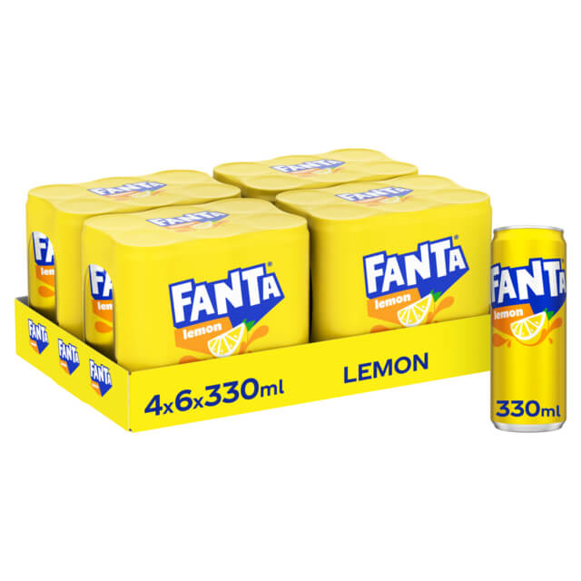 Fanta lemon SLEEK 33cl