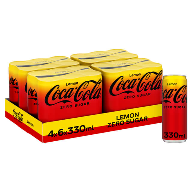 Coca Cola zero lemon SLEEK 33cl