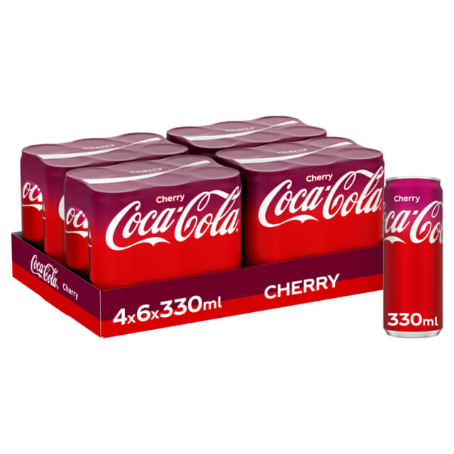 Coca Cola cherry SLEEK 33cl
