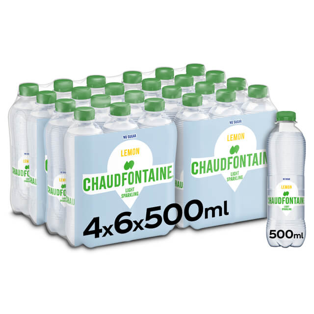 Lemon sparkling no sugar PET 50cl