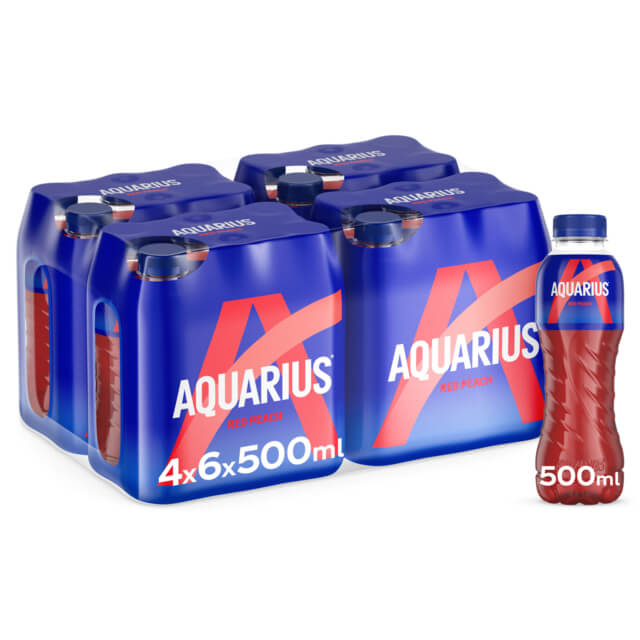 Aquarius red peach PET 50cl