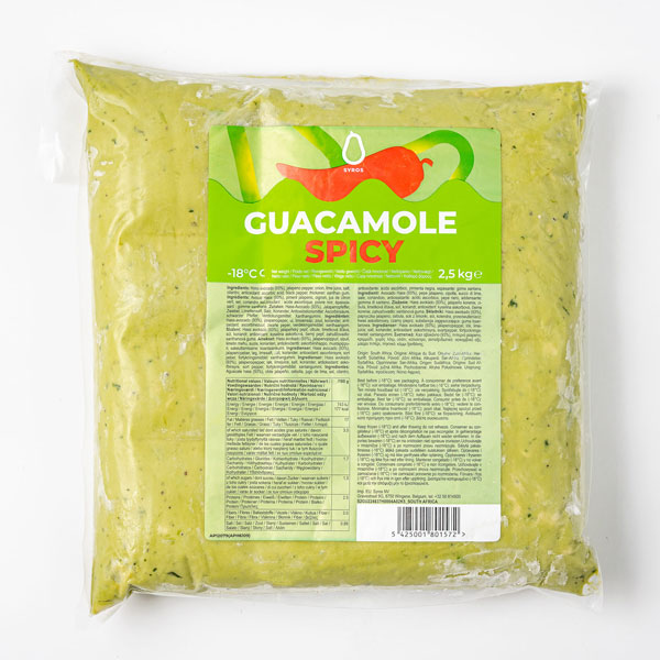 Guacamole spicy mix 2,5kg