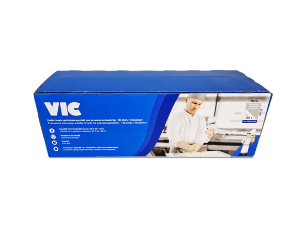 Premium spuitzak (warm/koud)-transparant L 100st