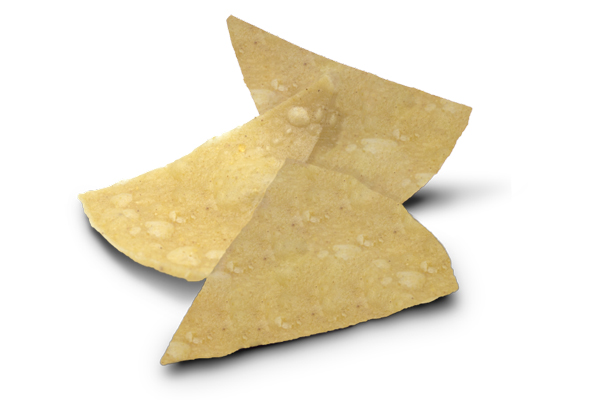 Tortilla yellow nachos pre-cut 5kg