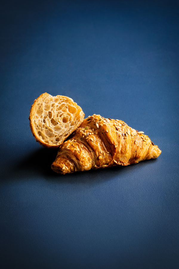Croissant mini meergranen 35gx144