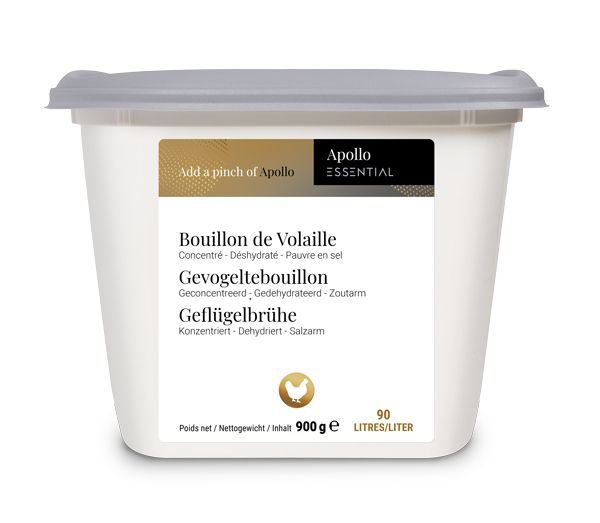Bouillon de volaille concent.poudre p/s (90L) 900g