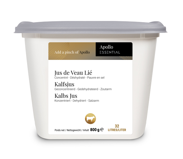 Jus de veau lié en poudre p/s (32L) 800g