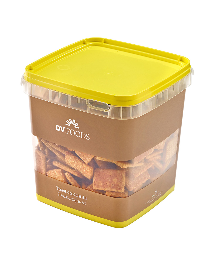Toast croccante natuur (±270st)1kg